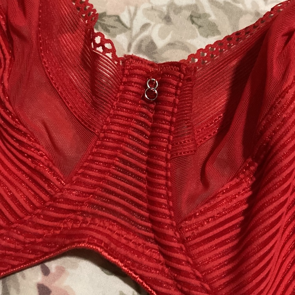 Conturelle Red Bra - Picture 7 of 9